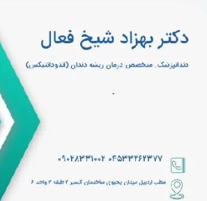 دکتر بهزاد شيخ فعال